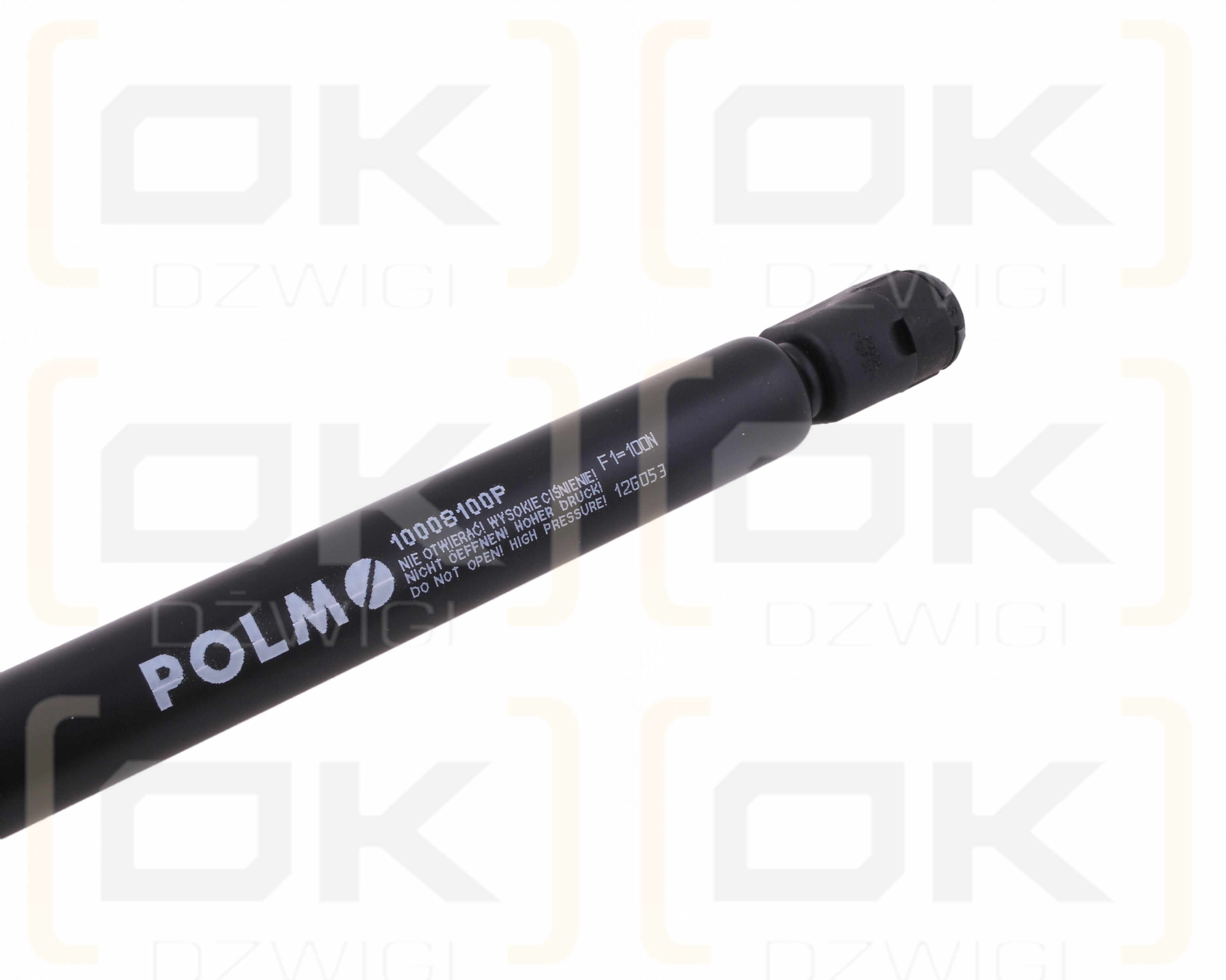 Siłownik szyby przedniej. drzwi L max. 600mm 65499070 DIETEG POLMO