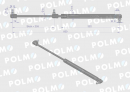 Siłownik szyby przedniej. drzwi L max. 600mm 65499070 DIETEG POLMO