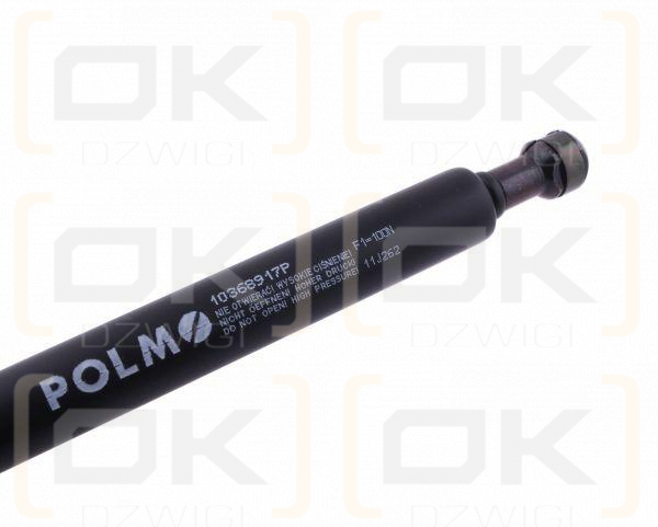 Siłownik szyby tylnej L max. 526mm 10368917P ZETOR POLMO