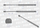 Siłownik dachu 10368919 pasuje do Zetora Proxima Forterra POLMO