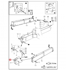 Fassi support extension guide roller