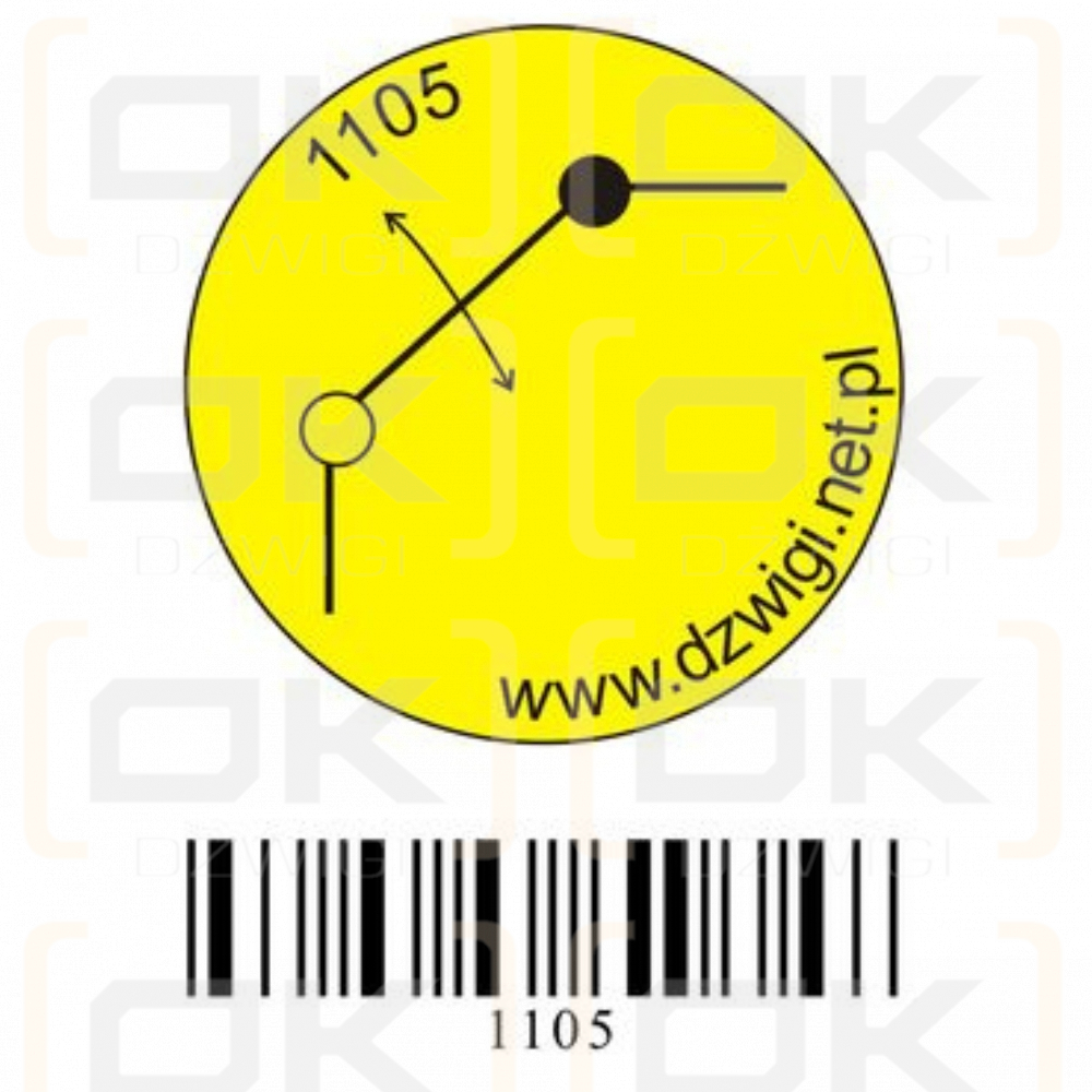 Convex pictogram - 1st arm