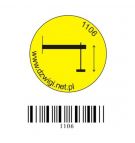 Convex pictogram - Supports up / down - P