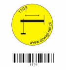 Convex pictogram - Sliding supports - L.