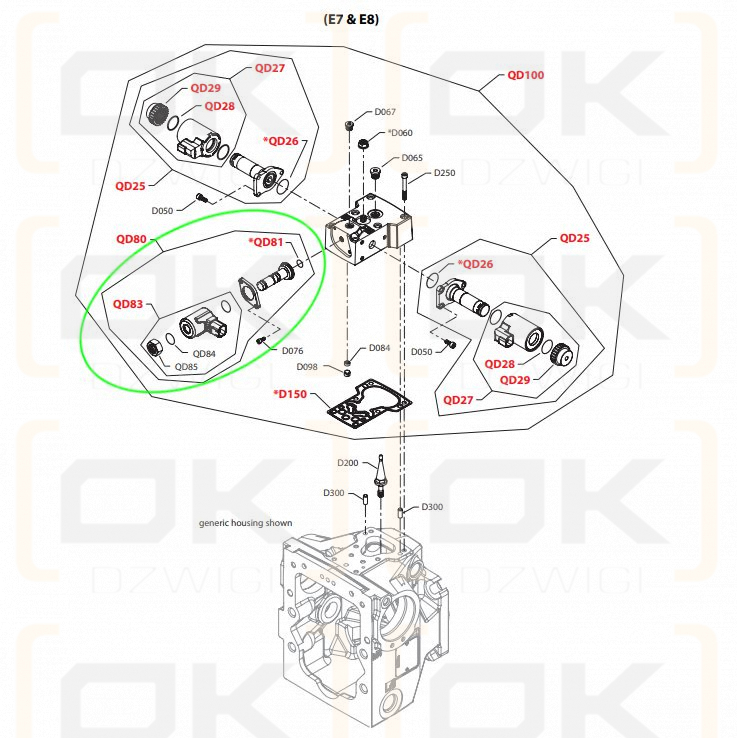 Zawór z cewką ON/OFF 12VDC DT04-2P KEY C (wycofany)