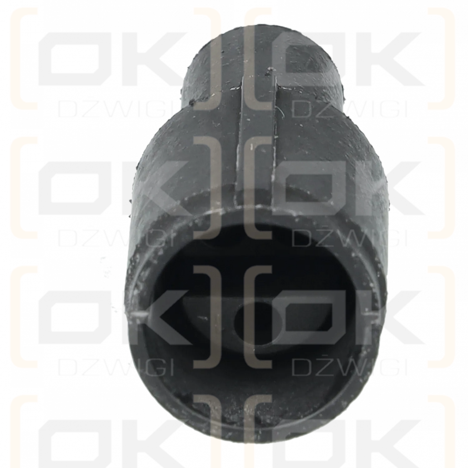 Conector circular, zócalo para montaje en cable, 3 contactos, cuerpo de goma