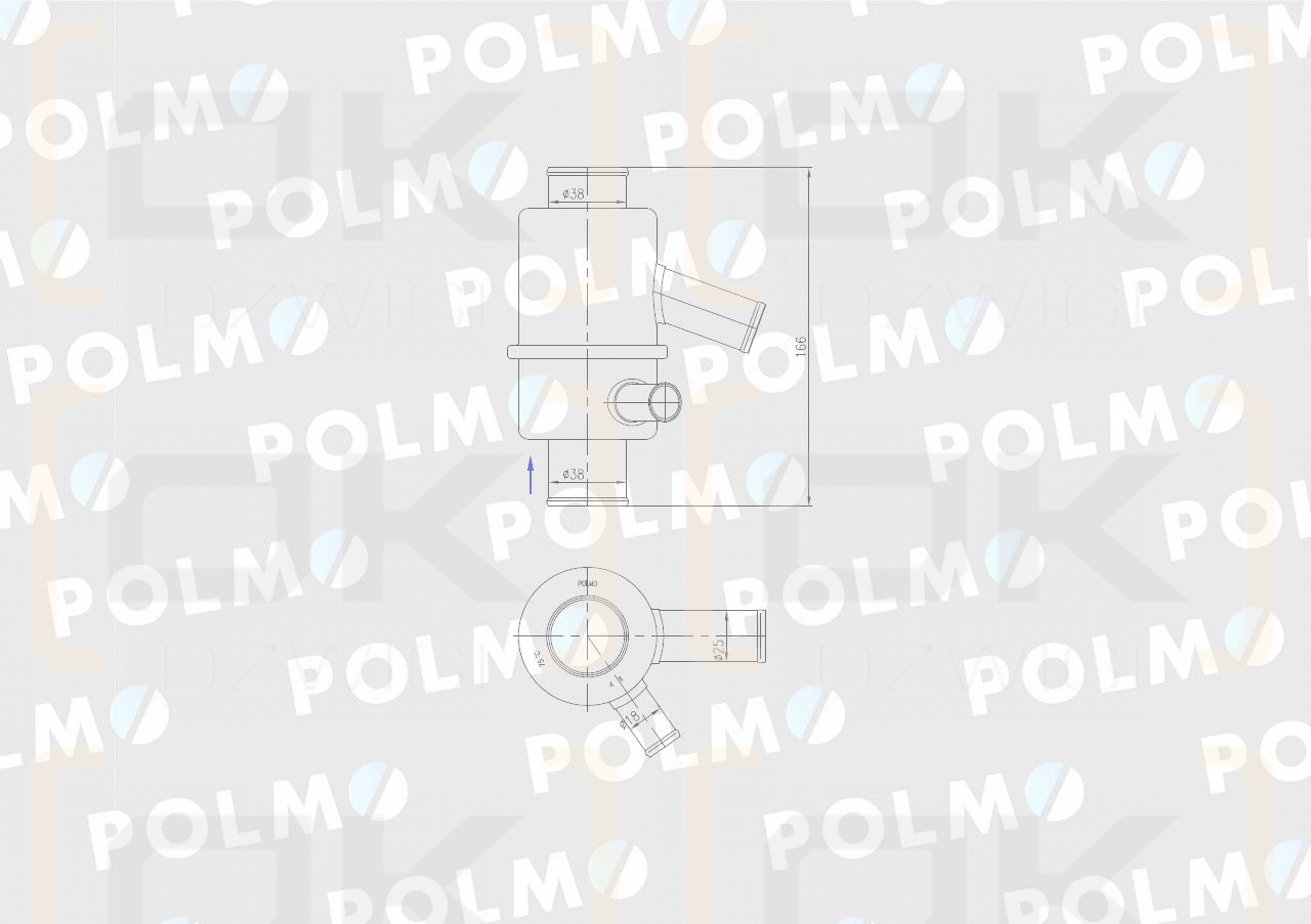 Termostat 12270073 Deutz POLMO