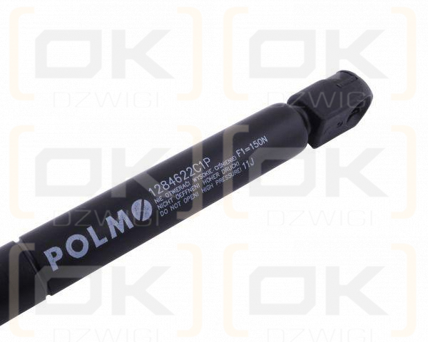 Siłownik szyby przedniej, szyby drzwi L max. 240mm 1284622C1P CASE IH POLMO