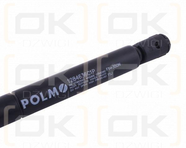 Siłownik tylnej szyby L max. 240mm 1284636C1P CASE IH POLMO