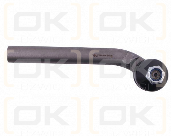 Przegub kierowniczy lewy 280mm- M24x1,5 133743619 WARYŃSKI