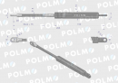 Siłownik szyby przedniej Szyberdachu L max. 255mm 1427157M90P 1427157M91 MASSEY FERGUSON SAME LANDINI POLMO
