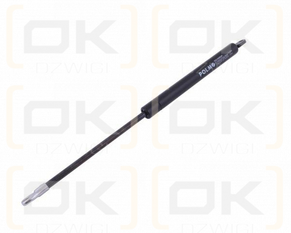 Siłownik maski silnika L max. 400mm 1531489C0P CASE IH POLMO