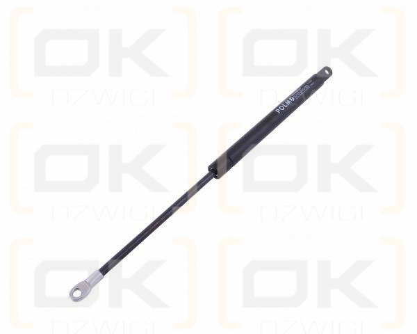 Siłownik maski silnika L max. 410mm 1531490C0P CASE IH POLMO