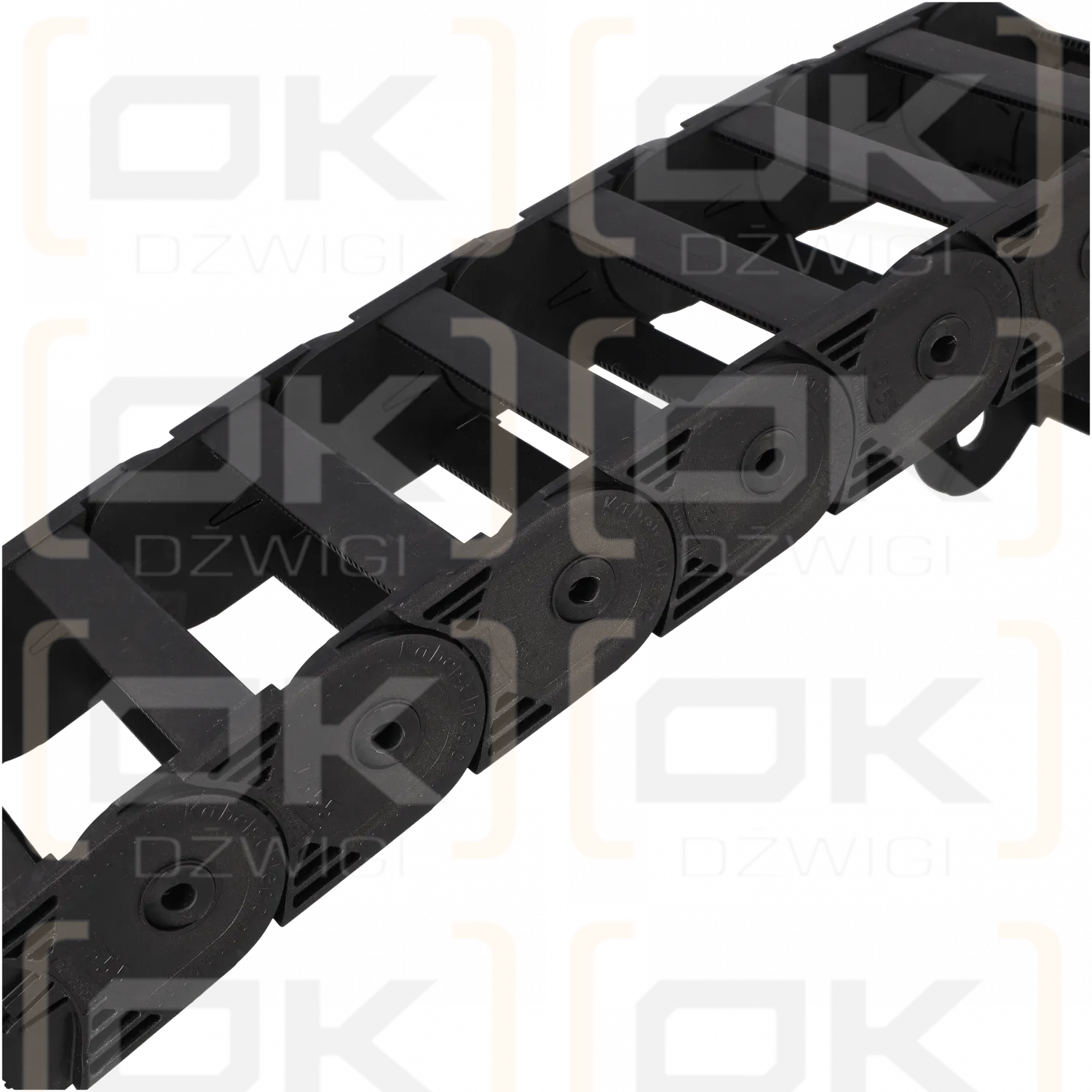 Prowadnik przewodów Kabelschlepp seria Uniflex 1555 (zamknięty)