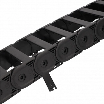 Kabelschlepp Kabelführung Serie Uniflex 0555 (Öffnung im Innenradius)