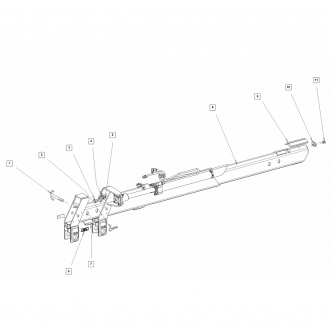 Brazo de extensión Hiab/Effer