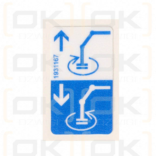 Effer pictogram - crane rotation