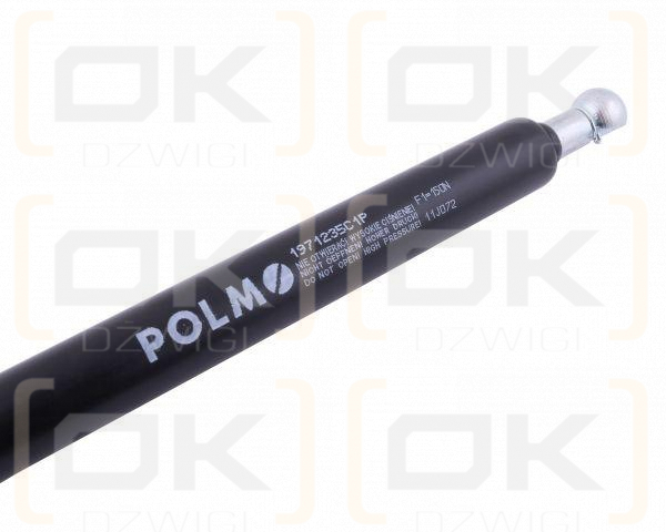 Siłownik szyby tylnej L max. 471mm 1971235C1P CASE IH POLMO