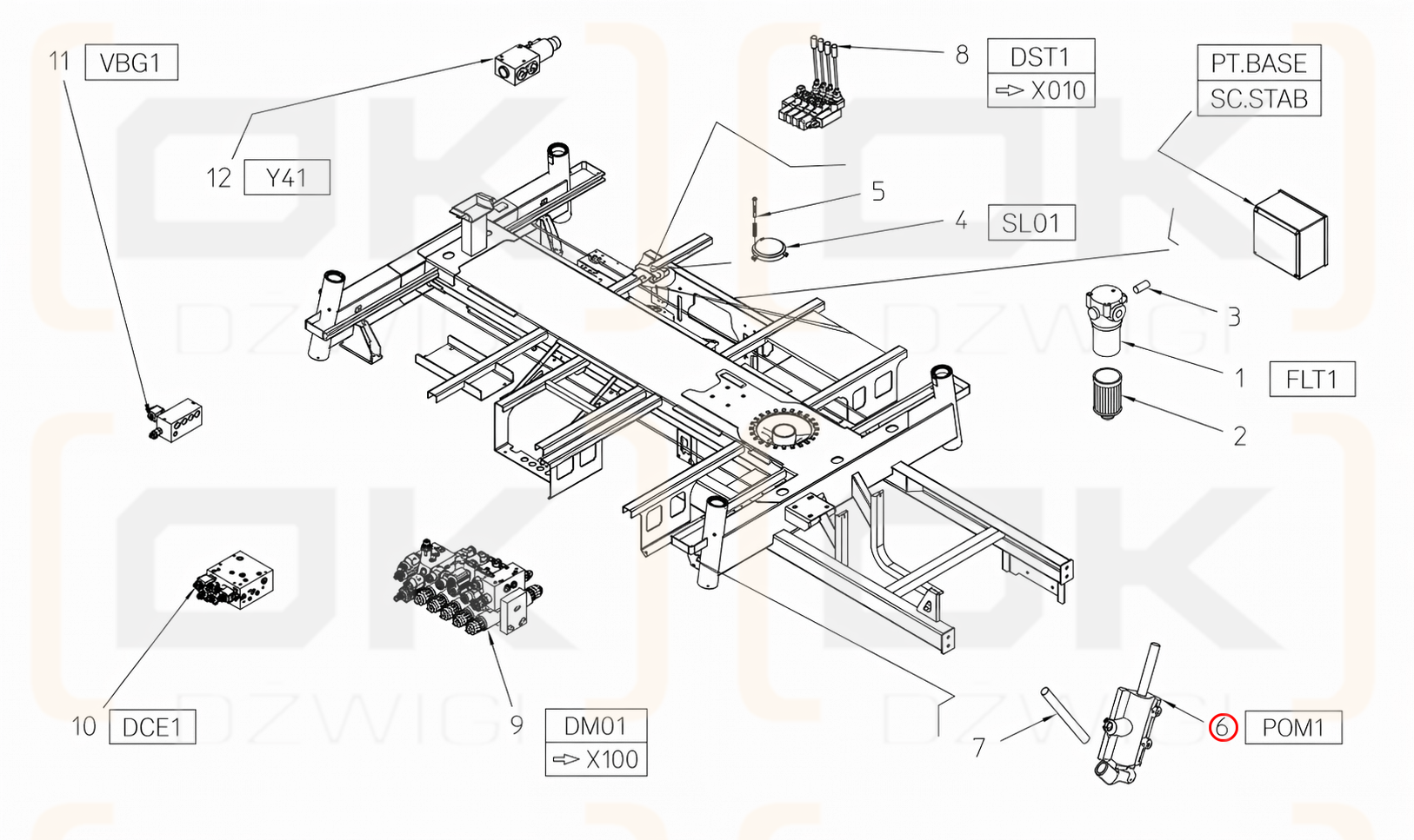 Pompka ręczna Mulitel