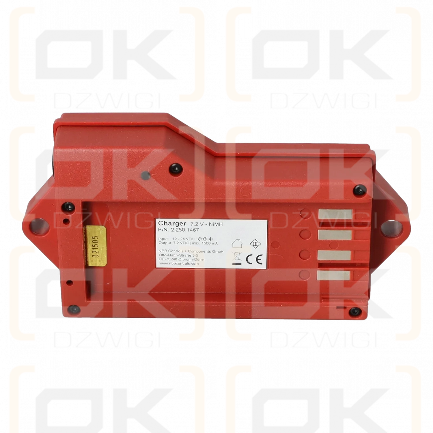 Ładowarka NBB NANO/HIAB HiDrive 4000, 100-240VAC lub 12-24VDC do baterii 9847669