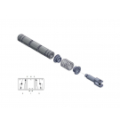 Suwak rozdzielacza SPV120 - 40 l/min. centralnie odcięty (closed center)