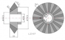 Koło Z-17 przekładni RNZ (LEJ)