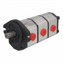 3-секционный шестеренчатый гидравлический насос (аналог C4.6/6.2/6.2L36641)