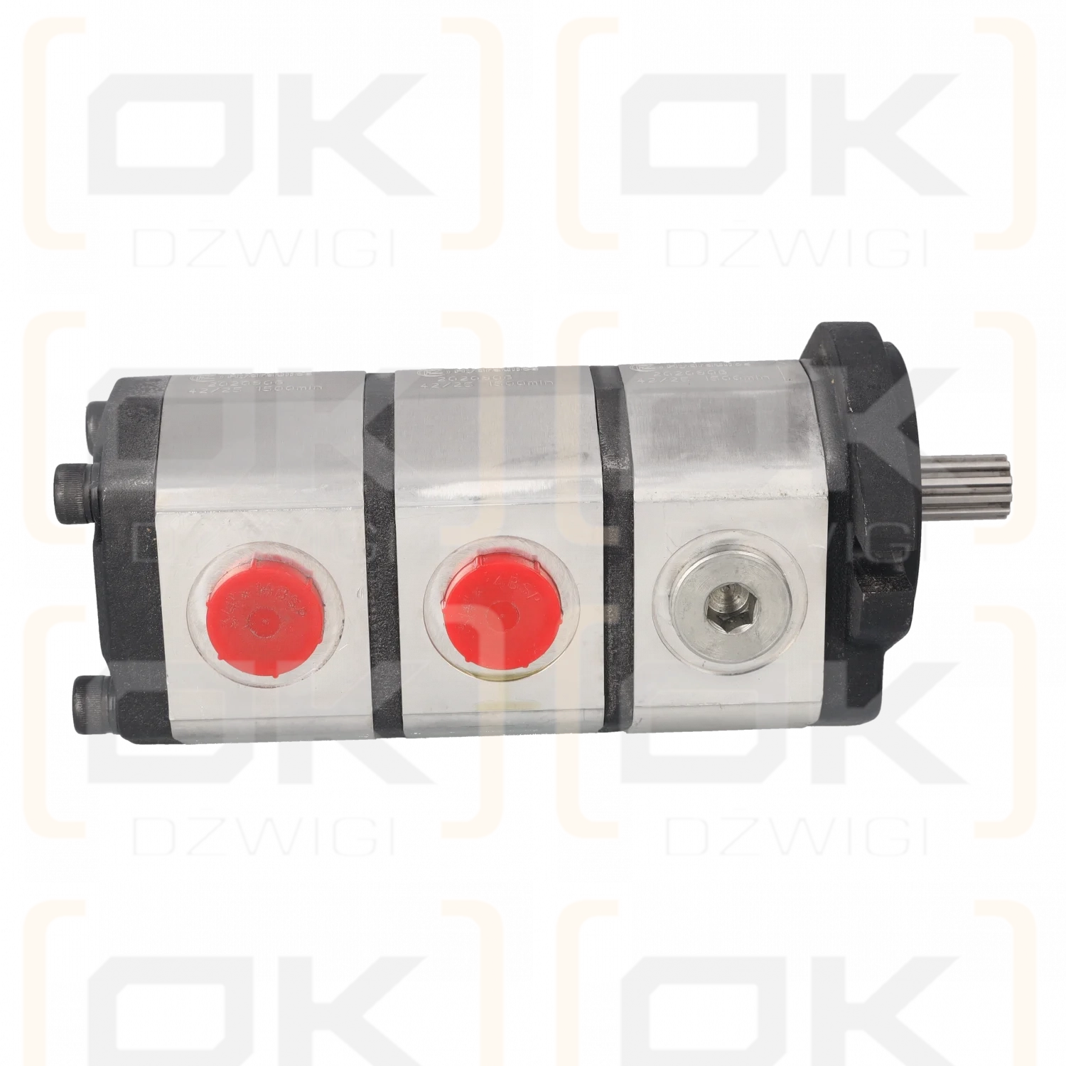 3-секционный шестеренчатый гидравлический насос (аналог C4.6/6.2/6.2L36641)