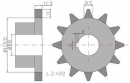 Koło Z-22. 3/4. fi=30 Rozrzutnik 2208050040