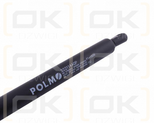 Siłownik szyby przedniej L max. 696mm 222114A0P CASE IH POLMO