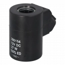 Катушка Bucher 12VDC 27W fi16.2 h=53mm с диодом