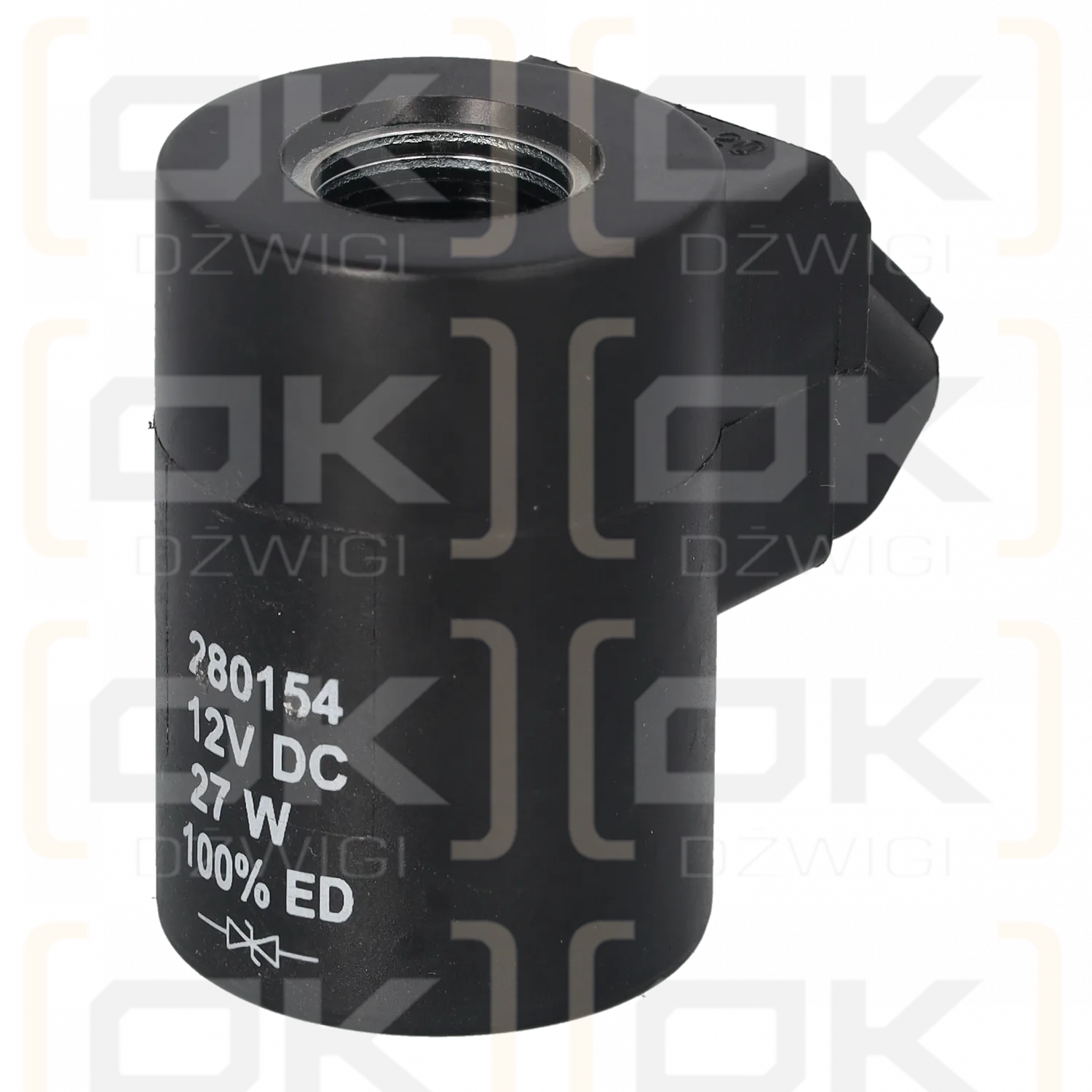 Катушка Bucher 12VDC 27W fi16.2 h=53mm с диодом