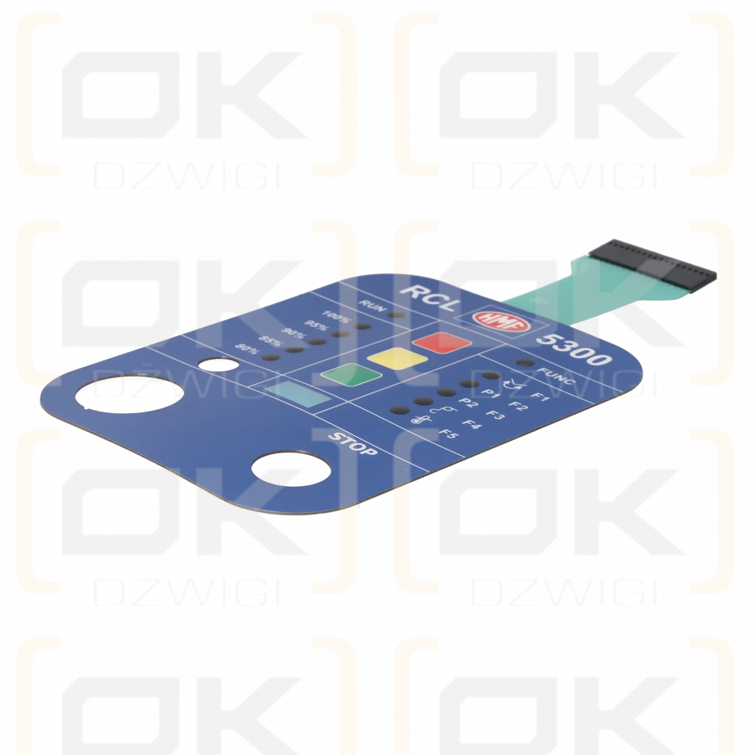 HMF RCL 5300 front panel sticker