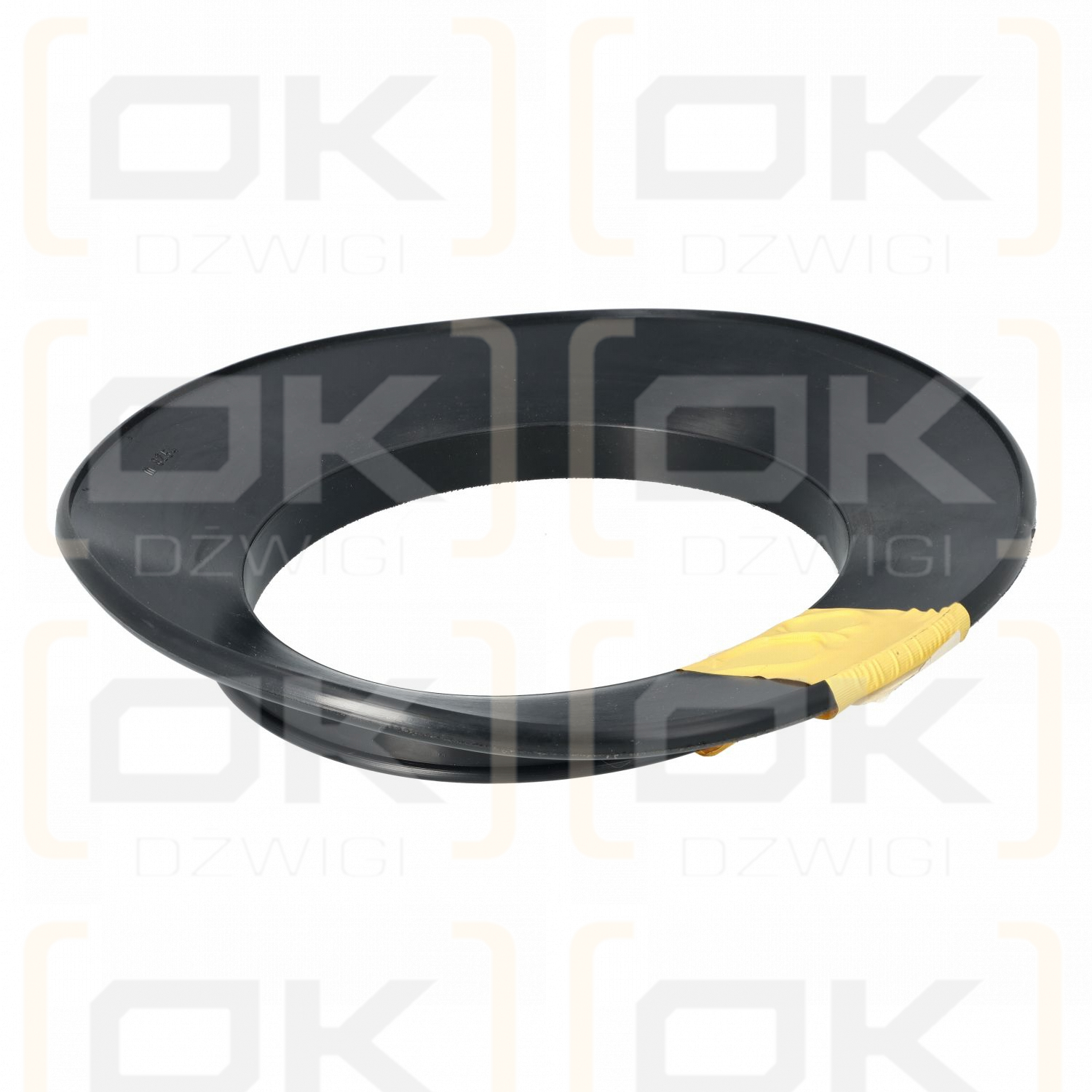 Rubber protection collar for the pole