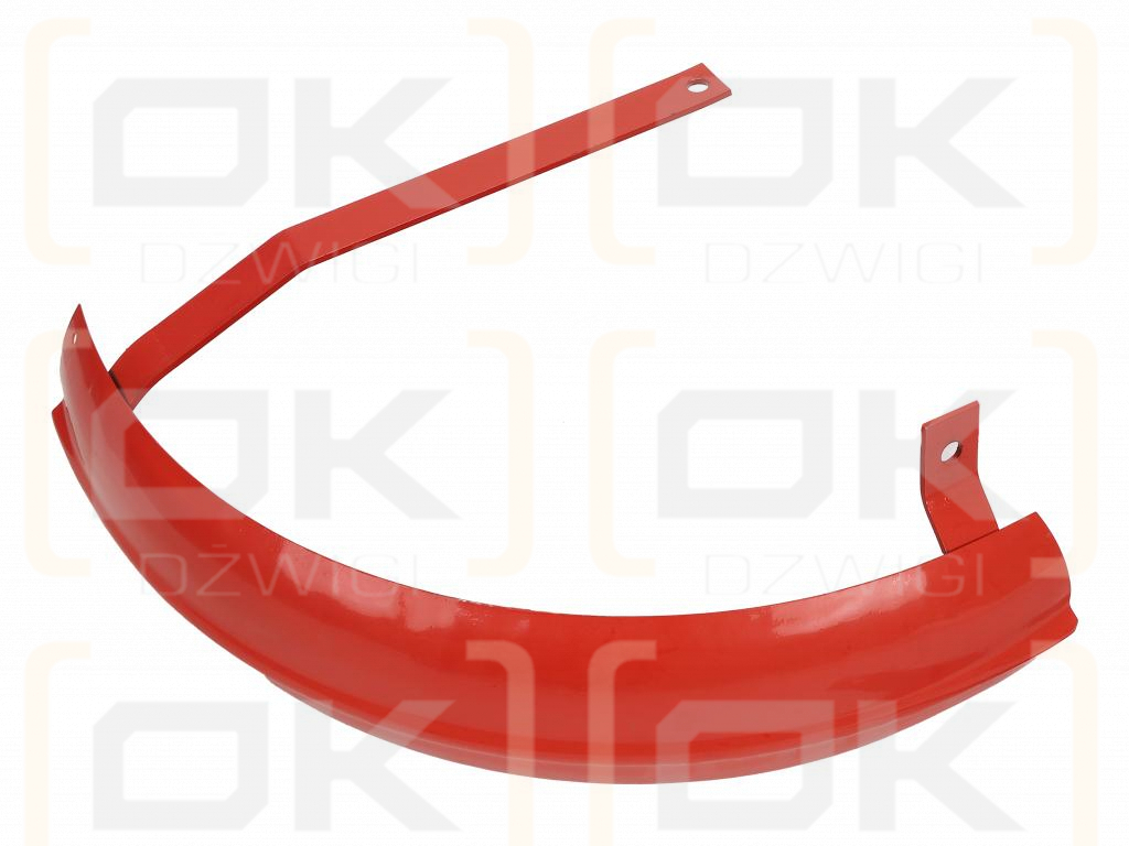 Front right metal fender powder coated red MF3 Ursus 2812 3512 MF 235 256