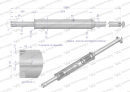Tłumik 1350mm 5.8kg MF3 (prosty) INOX WARYŃSKI