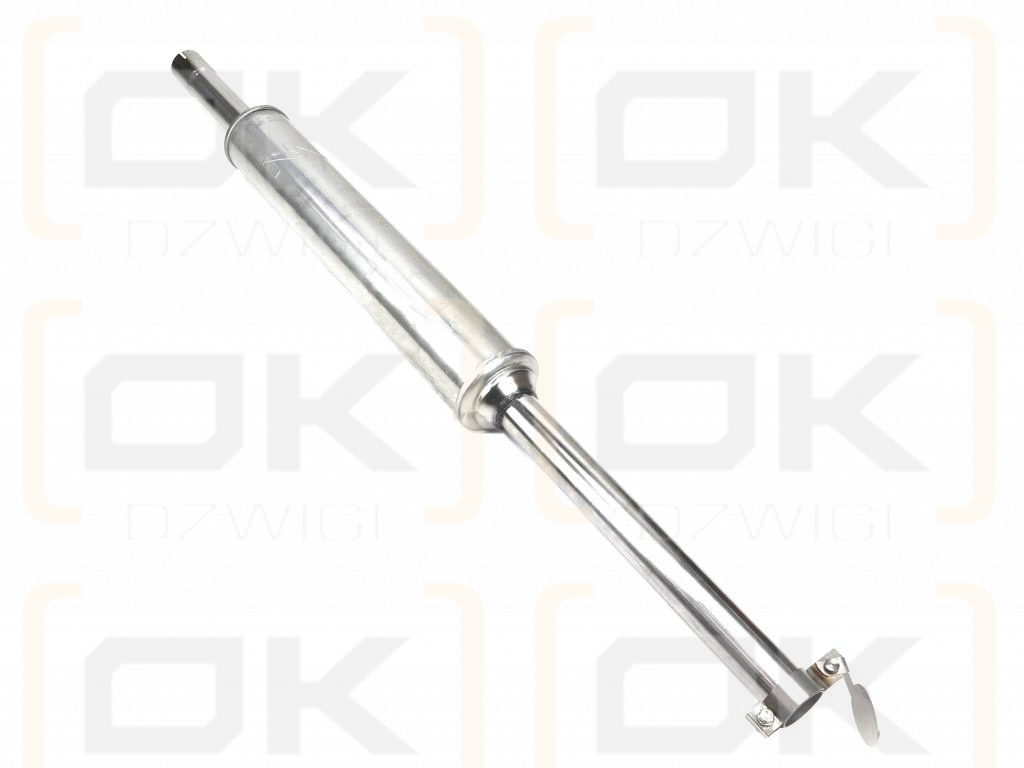 Tłumik 1350mm 5.8kg MF3 (prosty) INOX WARYŃSKI