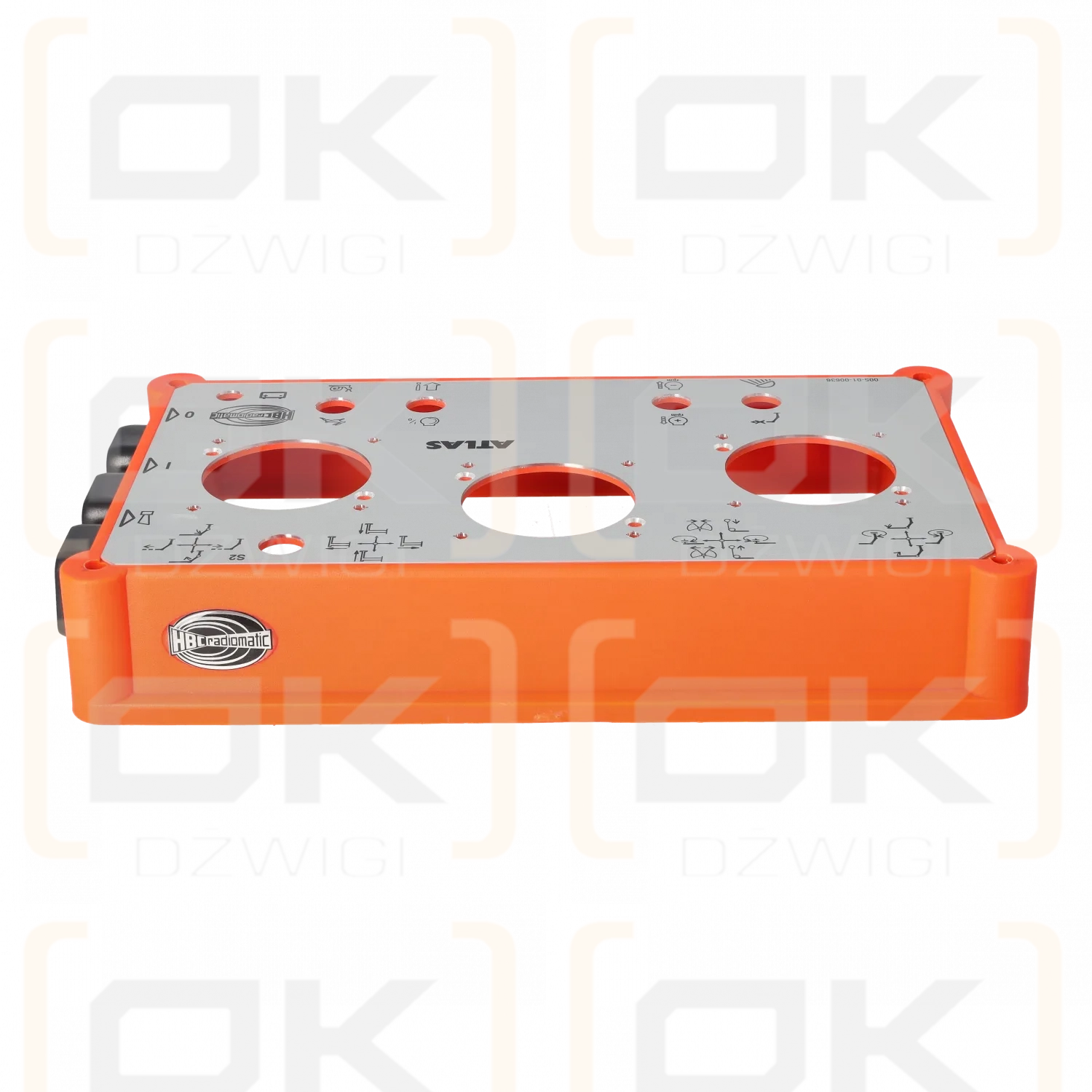 Top housing with front plate HBC 719-0713043