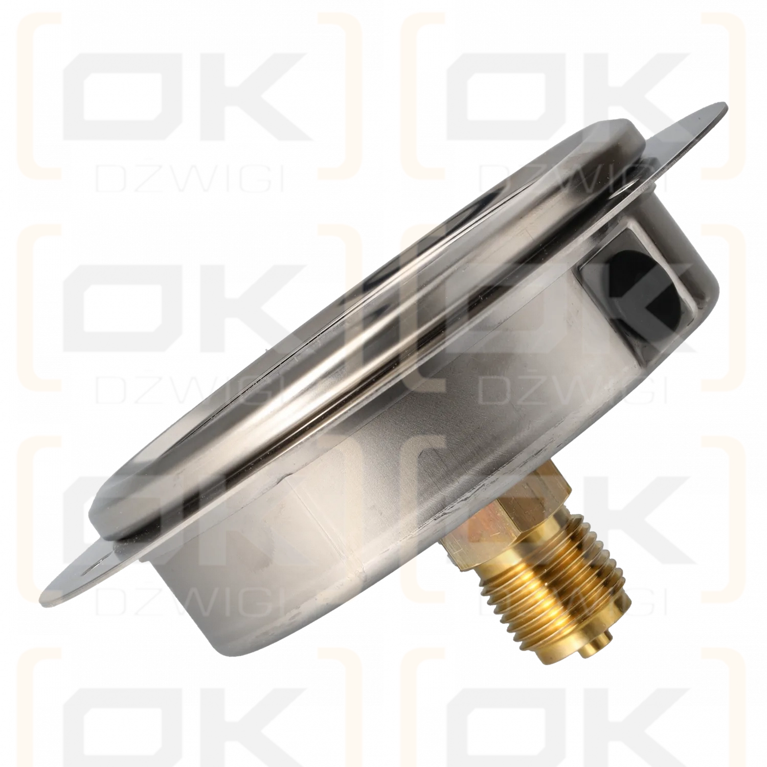 Wika Manometer mit rückseitigem Anschluss G 1/2"; 0–400 bar; NS 100 mm