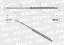 Siłownik szyby przedniej L max. 215mm 65499068 DIETEG POLMO