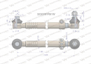 Drążek kierowniczy kompletny 3230081R91 WARYŃSKI