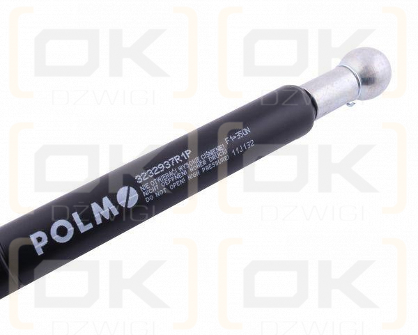 Siłownik drzwi L max. 280mm 3232937R1P CASE IH MASSEY FERGUSON POLMO
