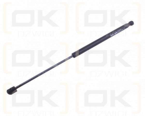 Siłownik  szyby tylnej L max. 525mm 3301920M91P MASSEY FERGUSON LANDINI POLMO