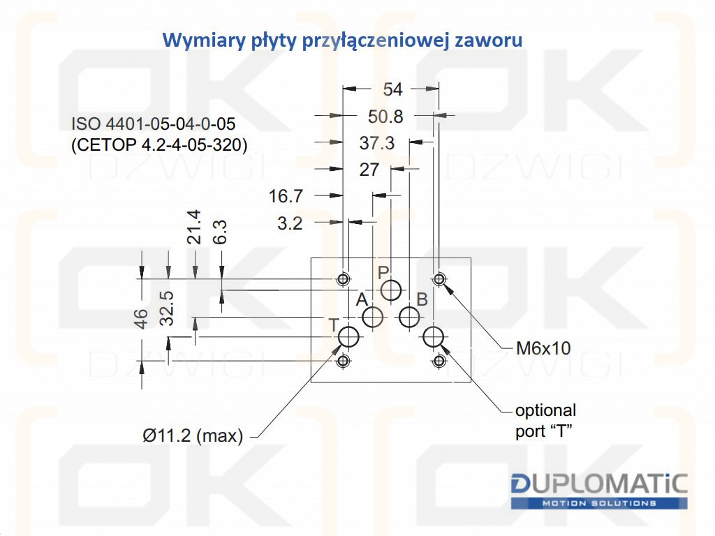 Rozdzielacz (elektrozawór NG 10) suwak 
