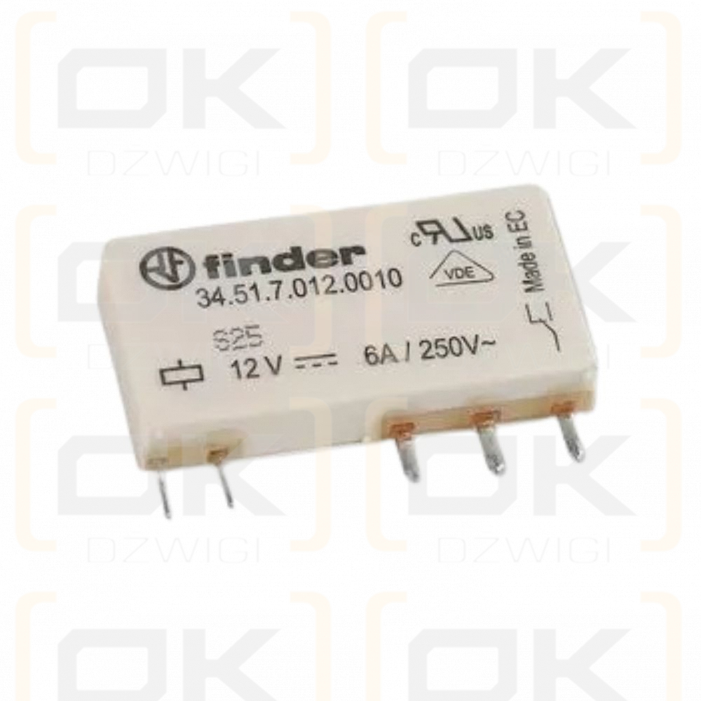 Elektromagnetisches Miniaturrelais 12VDC 34.51.7.012.001