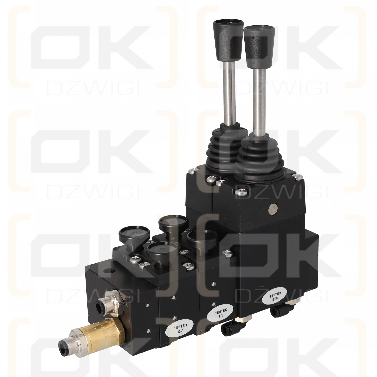 Parker Servo H1+H1-4+2xValve H1-4+CFH6 pneumatic joystick