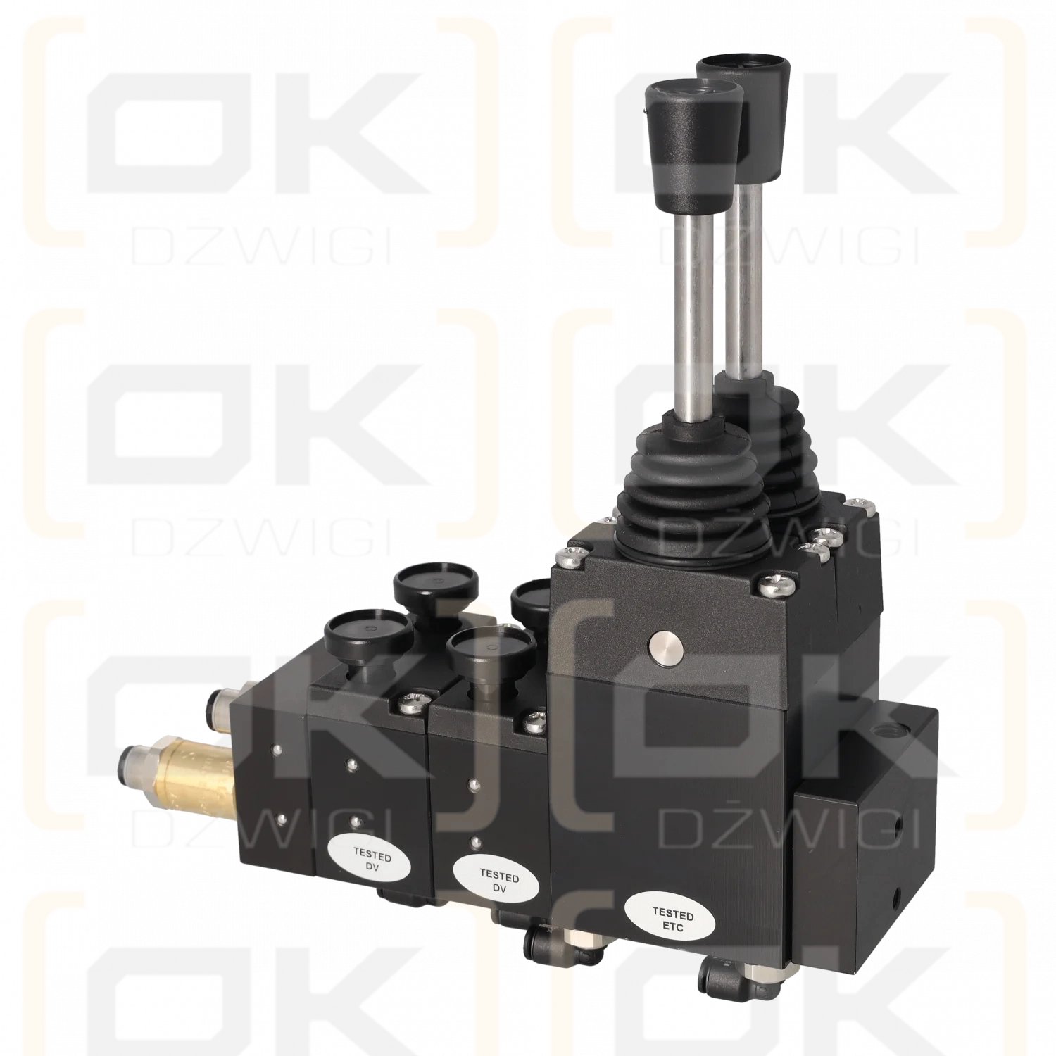 Parker Servo H1+H1-4+2xValve H1-4+CFH6 pneumatic joystick
