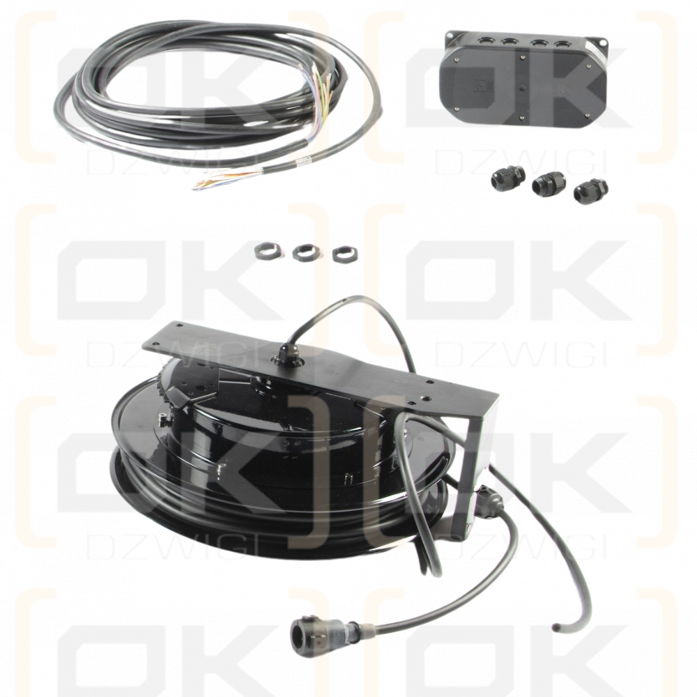 Zestaw Hiab Space, zwijak przewodów