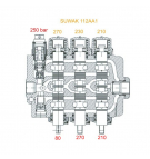 Hydraulic distributor Nordhydraulic RM273 IL24 (1603-007267)
