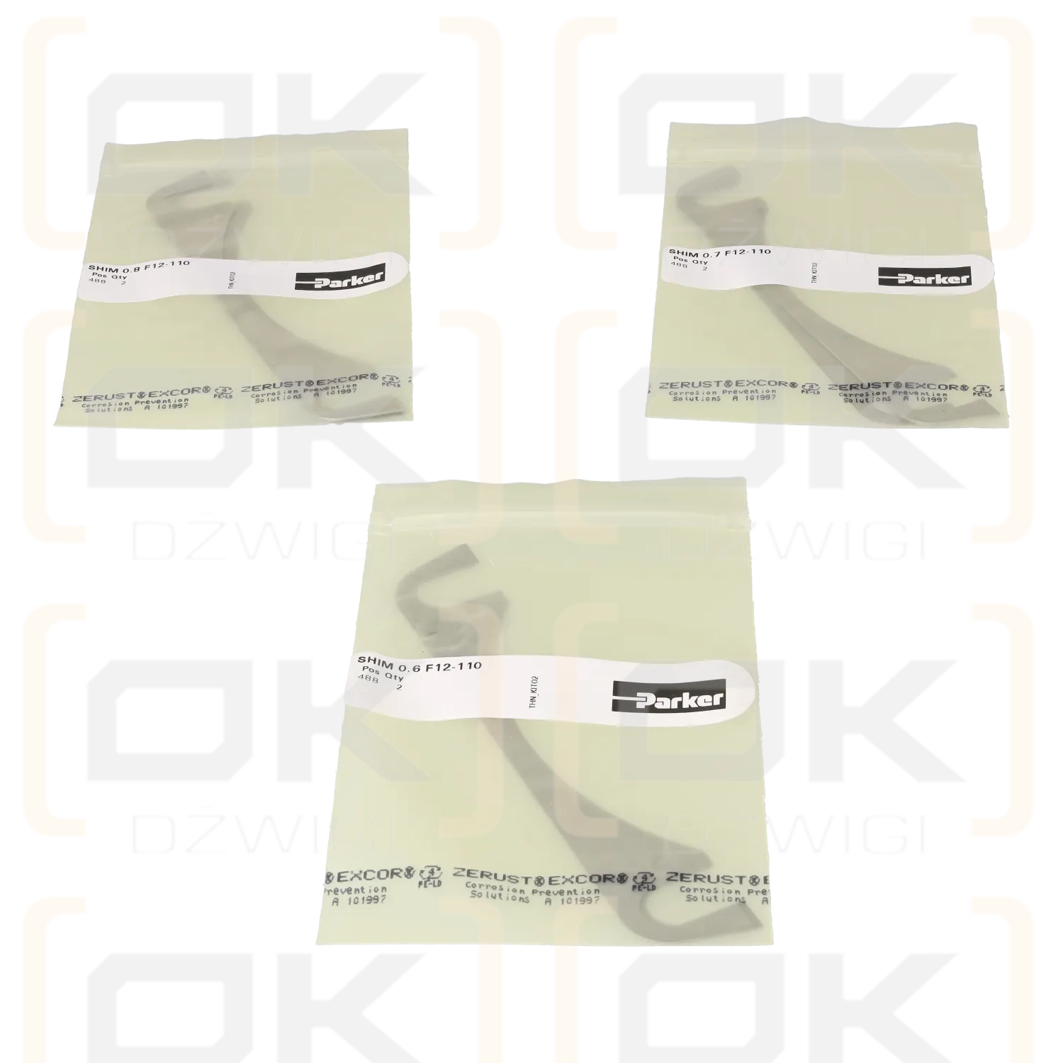 Комплект прокладок Parker F12-110, F12-125